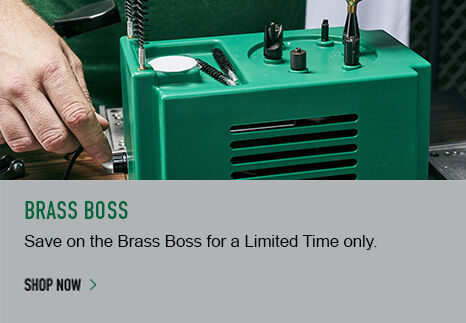 The Brass Boss is on discount for a limited time only
