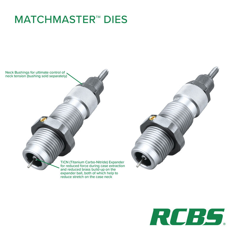6mm Benchrest Rem. MatchMaster &ndash; Full Length Bushing Die Set