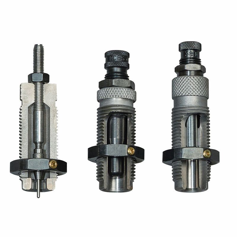 3-Die Roll Crimp Set - Group E - Straight Walled Cartridges