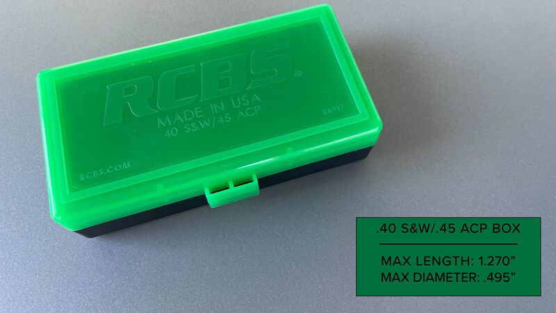 MTM Flip-Top Ammo Box 38 Special, 357 Mag 100-Round Plastic Green